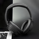 Earpads Replacement For Bose Quietcomfort 45 (Qc45)/Quietcomfort Se (Qc Se)/Quiet Comfort Wireless Over-Ear Headphones, Ear Pads Cushions With Softer Protein Leather - Black