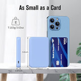 S22 Portable Charger, Power Bank, 5000Mah External Battery Pack Compatible For Iphone 15 14 13 12 11 X Samsung S22 S21 Google Ipad Etc(Blue)