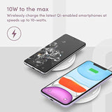 Playa by Belkin Wireless Charger 10W (Wireless Charging Pad Compatible with iPhone 12, iPhone 11, Galaxy, Pixel, AirPods, More) No Power Adapter (Required)