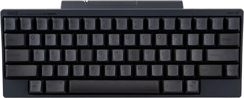 Happy Hacking Keyboard Professional Hybrid Type-S (Wireless, Bluetooth, Wired, Usb, Silent, Charcoal, Printed) With 2 Year Advance Exchange