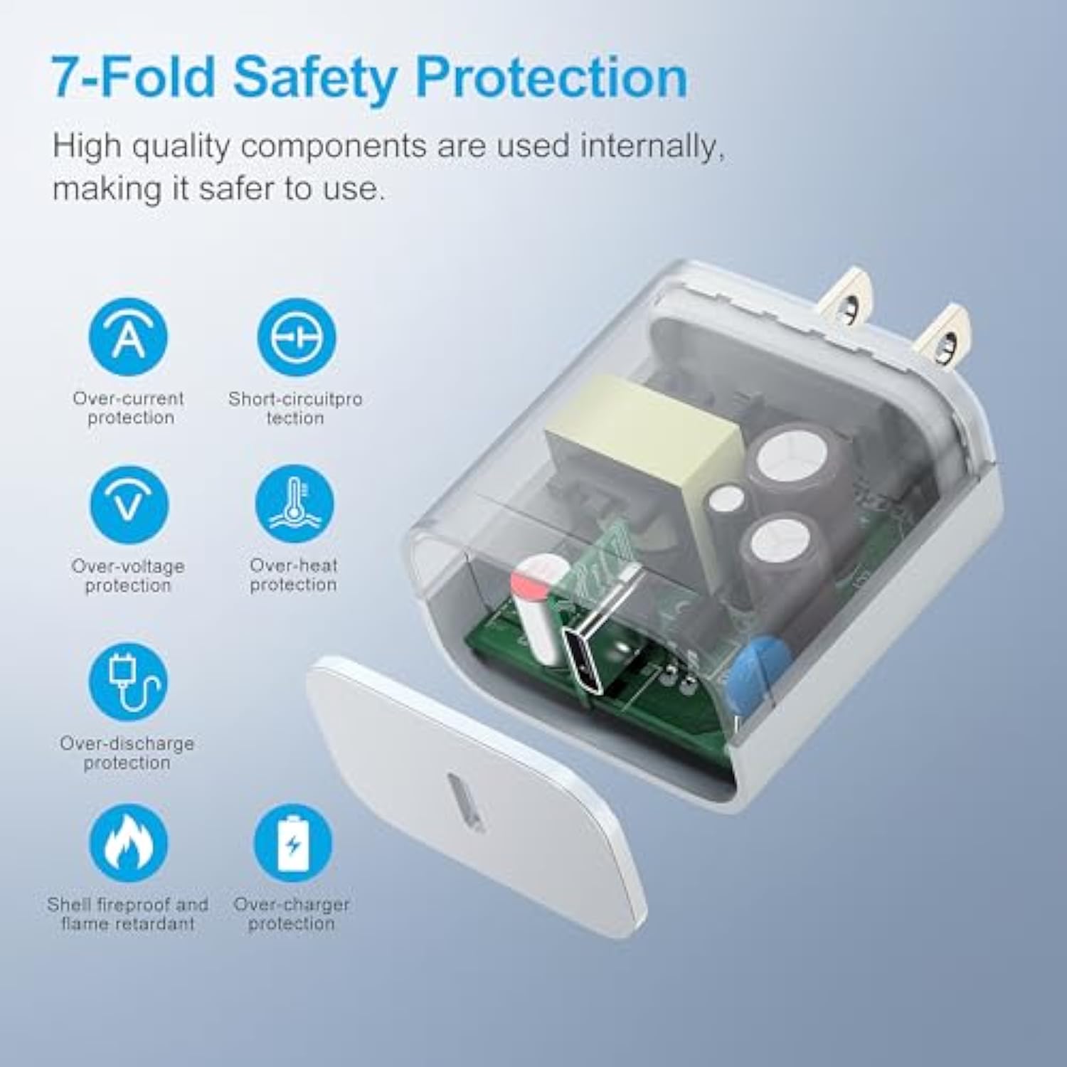 For Iphone 16 15 Charger Fast Charging,20W For I Pad Usb C Fast Charger With 2Pack 10Ft Usb C Wall Charger Block For Iphone 16/16 Pro/16 Pro Max/15/15 Plus/15 Pro/15 Pro Max