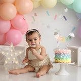 Handmade 1st Birthday Cake Topper Photo Prop Baby Shower Party Decorations