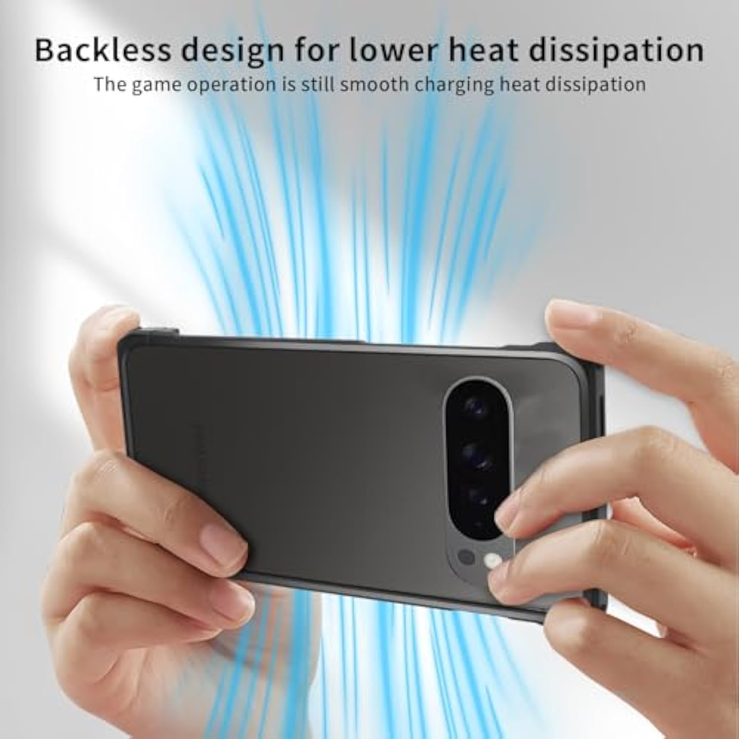 For Pixel 10 Pro Xl Metal Bumper Case Frameless, Slim Fit No Back [Compatible With Pixelsnap & Magsafe] No Frame Backless Metal Bumper 4 Corners Shockproof (Black)