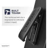 Galaxy S10E Belt Clip Case (2019 Duraclip) Slim Grip Cover W/Holder For Samsung Galaxy S10 E (Black)