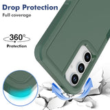 for Galaxy A35 5G Phone Case,[Military Grade Drop Tested] with Screen Protector,Dual Layer Protective Heavy Duty Cell Phone Cover Non-Slip Shockproof