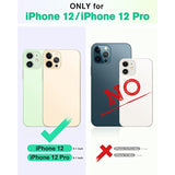 TUCCH Wallet Case for iPhone 12 /iPhone 12 Pro 5G, RFID Blocking Card Slot Stand [Shockproof TPU Interior Case] PU Leather Magnetic Protect Flip Cover Compatible with iPhone 12 Pro/12 6.1-inch, Black