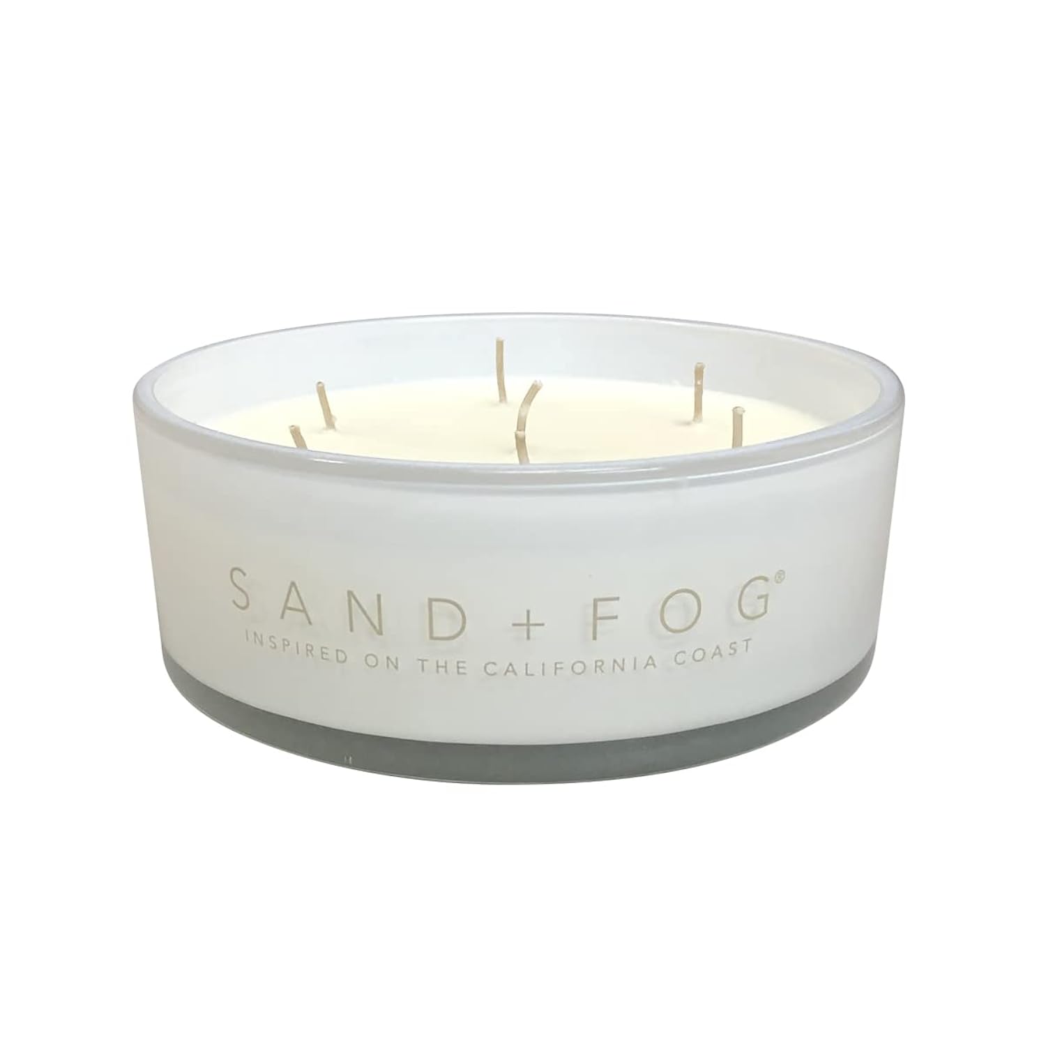 Scented Candle - Ocean Mist - Additional Scents And Sizes – 100% Cotton Lead-Free Wick - Luxury Air Freshening Jar Candles - Perfect Home Décor For Your Cocktail Table – 34 Oz