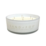 Scented Candle - Ocean Mist - Additional Scents And Sizes – 100% Cotton Lead-Free Wick - Luxury Air Freshening Jar Candles - Perfect Home Décor For Your Cocktail Table – 34 Oz
