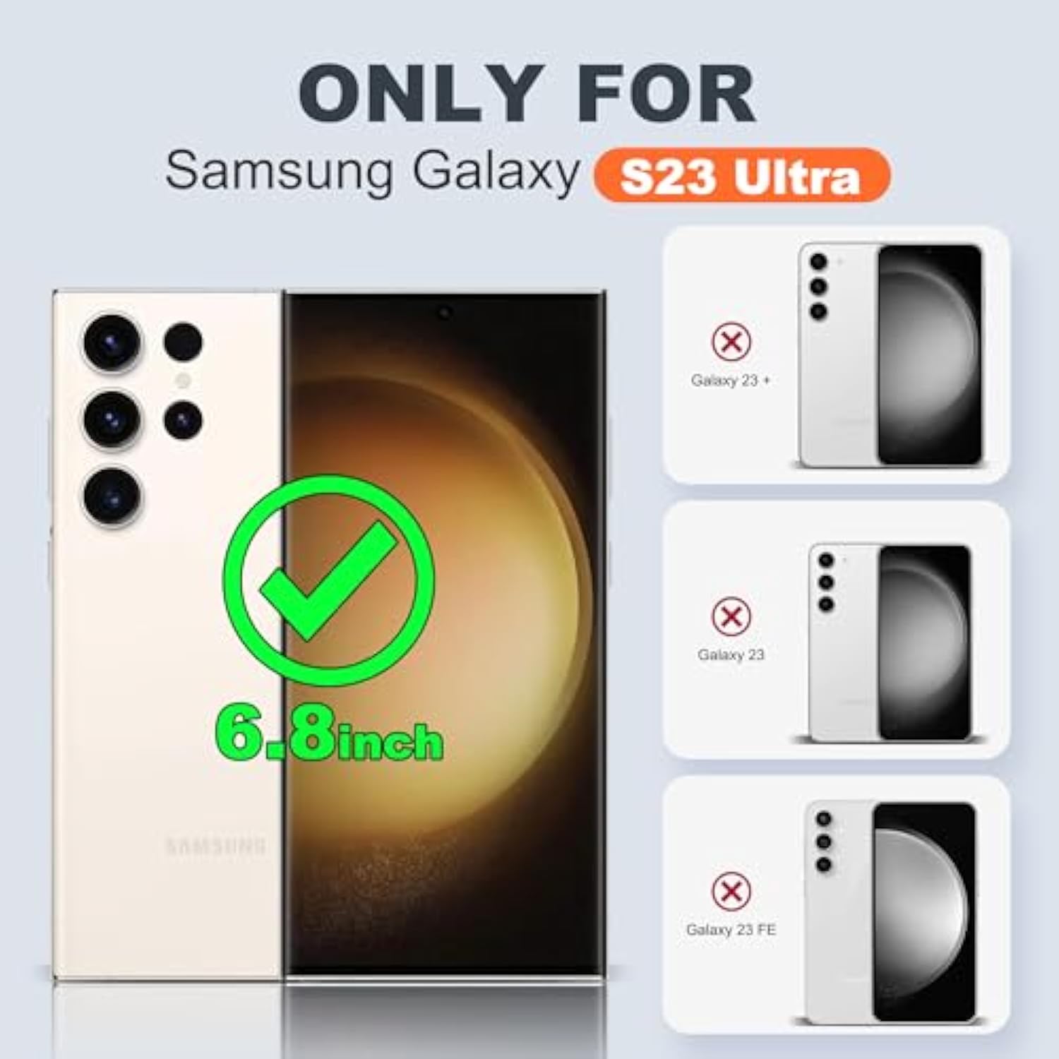 Designed For Samsung Galaxy S23 Ultra 6.8'' With Magnetic Ring Stand[Compatible With Mag-Safe][Military-Grade Protection] Slim Liquid Silicone S23 Ultra Phone Case For Men Wowen,Deep Purple