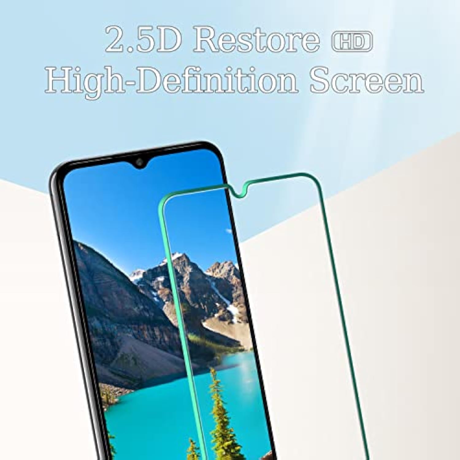 [3 Pack] Screen Protector For Samsung Galaxy A23 5G Tempered Glass, Hd Clear, Anti Scratch, 9H Hardness, Ultra Resistant, Bubble Free, Case Friendly, Easy To Install