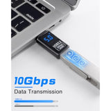 180 Degree Usb C To Usb A Adapter, (3Pack) U Shaped Usb C Male To Usb A Female