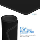 Custom Mouse Pad With Photo Text Name Logo Design Your Own Personalized Mouse Mat Customized Non-Slip Desk Writing Pad For Office Home, 1Pcsblack, 7"X8.6"