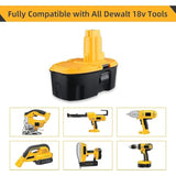 18V Replacement Battery For Dewalt Dc9096 2 Packs 5.0Ah 18 Volt Xrp Replacement Batteries For Dewalt De9096 Dc9098 De9098 De9098 Dw9096 Dw9095 Cordless Power Tools