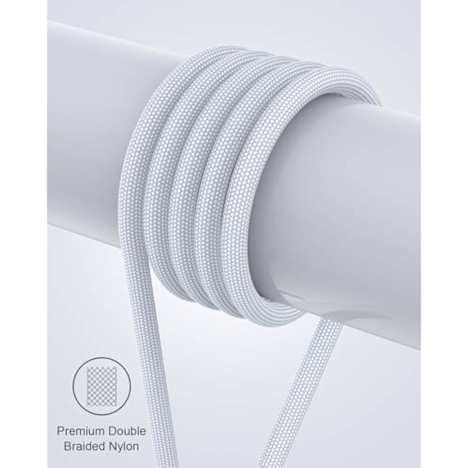 Magnetic Charging Cable 3A Fast Charging (4-Pack, 3.3/3.3/6.6/6.6 Ft) 3 In 1 Magnetic Phone Charger, 480Mbps Data Transfer, Usb A To Type C Charger Cable Usb-C/Iproduct Micro Usb Device - Silver