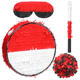 Cartoon Animation Piñata Red And White Ball Cartoon Birthday Party Favors Anime Themed Fiesta Decorations Piñata With Batting Stick Eye Mask And Confetti For Video Nights Sports Team