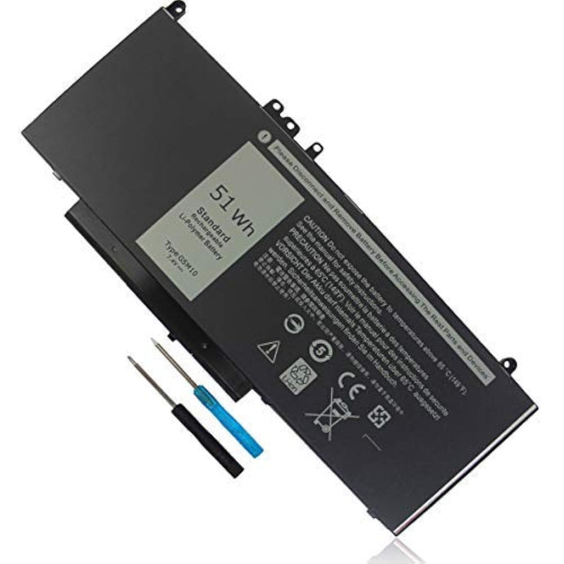 7.4V 51Wh Type G5M10 Laptop Battery Compatible With Dell Latitude E5450 E5550