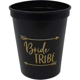 Bridal Bachelorette Party Cups - 10 Bride Tribe