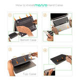 MOSISO Compatible with MacBook Air 13 inch Case (Models: A1369 & A1466, Older Version 2010-2017 Release), Protective Plastic Hard Shell Case & Keyboard Cover & Screen Protector, Light Purple