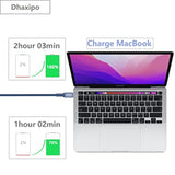Usb 4 For Thunderbolt 4 Cable 4Ft [2 Pack], 40 Gbps Data Transfer With 240W And 4K@144Hz 5K@ 60Hz Or 8K@30Hz,Compatible With Thunderbolt 4/3 Cable And Usb C,Fit For Laptop,Docking,Monitor.
