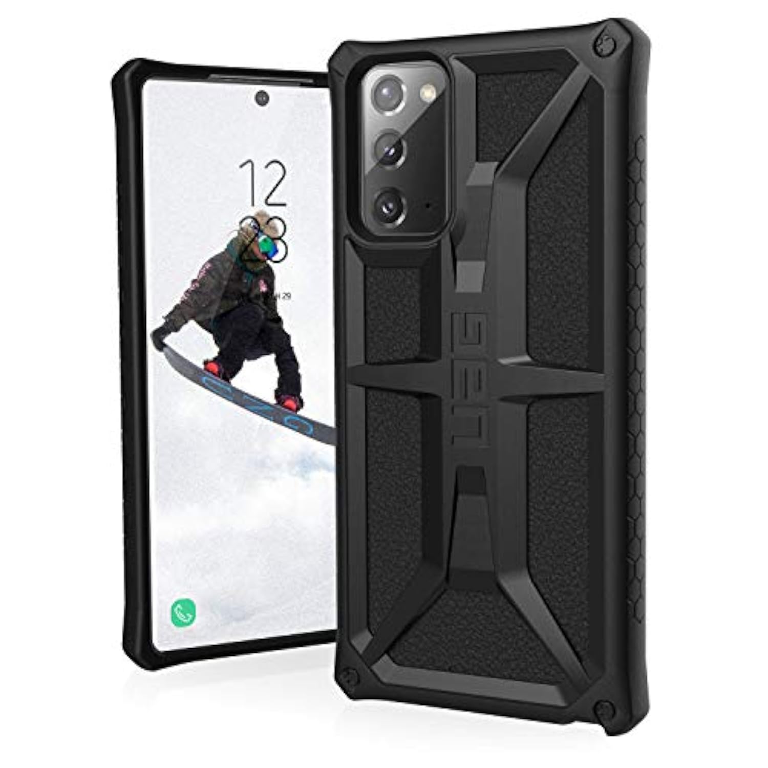 Uag Compatible With Samsung Galaxy Note20 5G Case [6.7-Inch Screen] Rugged Lightweight Slim Shockproof Monarch Protective Cover, Black