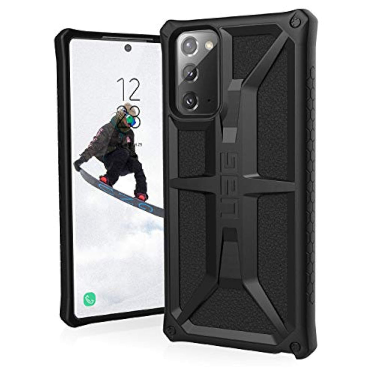 Uag Compatible With Samsung Galaxy Note20 5G Case [6.7-Inch Screen] Rugged Lightweight Slim Shockproof Monarch Protective Cover, Black