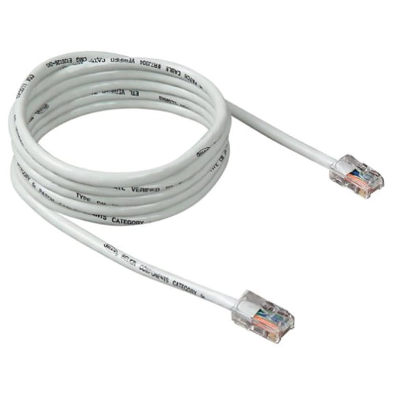 Belkin A3L791-10-WHT 10-Feet 10/100BT RJ45M/RJ45M CAT5E Patch Cable (White)