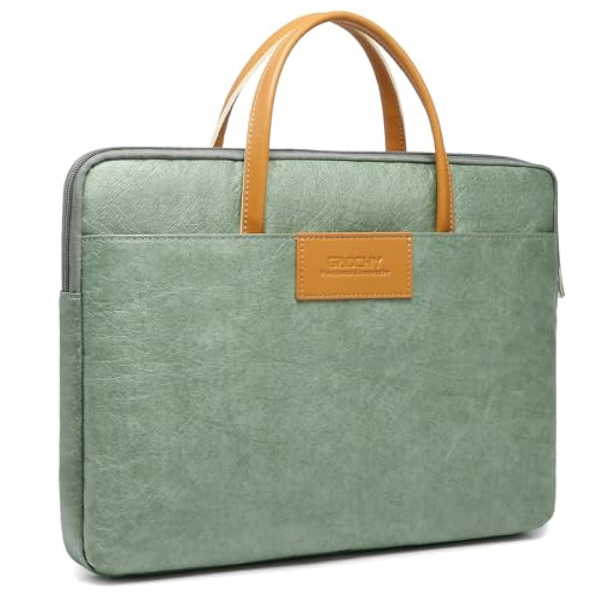 15-16 Inch Shockproof Laptop Sleeve With Handle, Computer Bag For Macbook Pro 16 M4/M3/M2/M1 Pro/Max, Macbook Air 15 M4/M3/M2, 15.6 Inch Chromebook, 16 Inch Tuf Gaming, Inspiron 16, Spruce