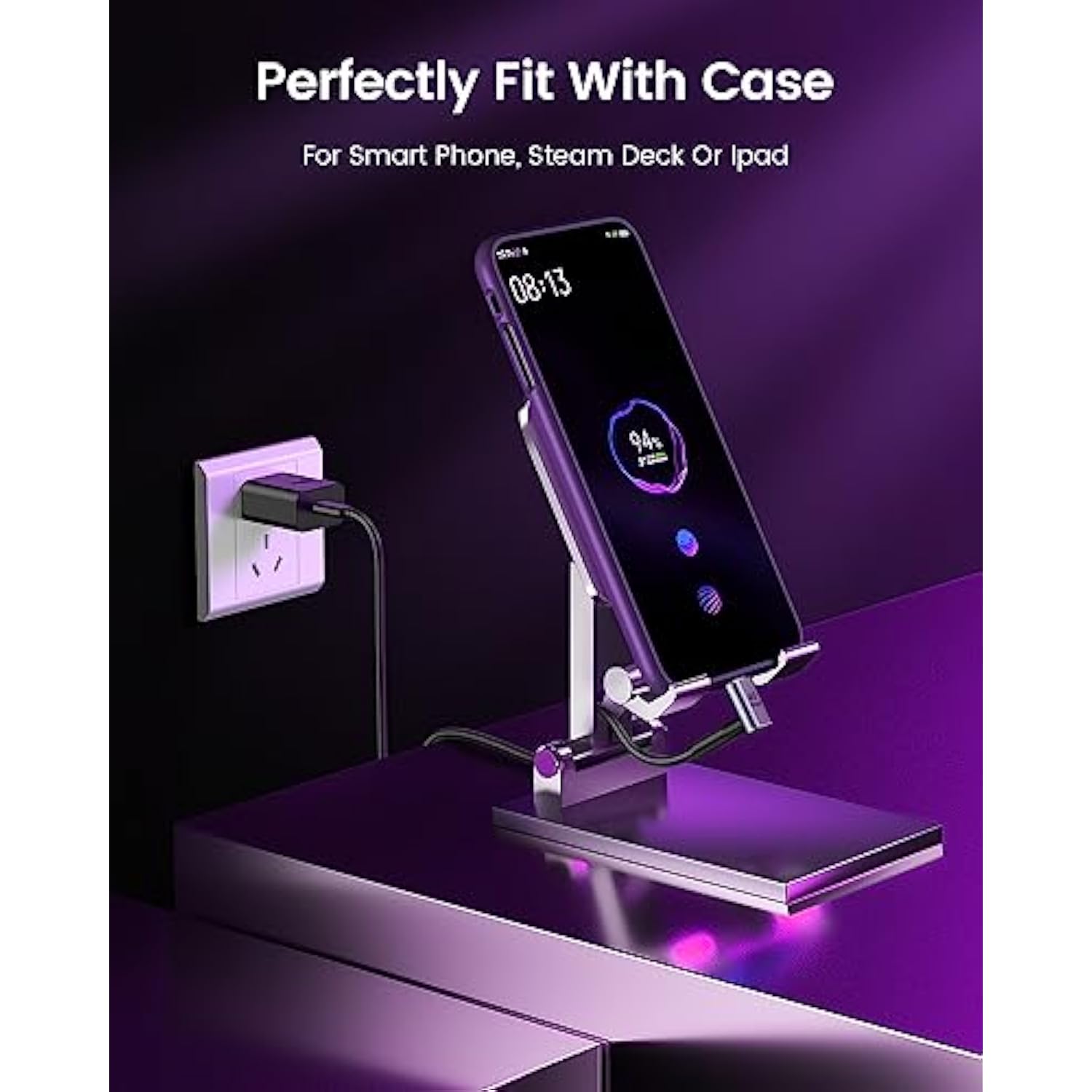 90 Degree Usb C Adapter, Right Angle Usb C Male To Female Extender 240W, Usb4