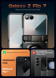 for  Galaxy Z Flip 7 Case with Stand & Front Screen Protector (Unicorn Beetle Grip), [Support MagSafe] [Hinge Protection] Full Body