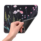 Flowers And Plants Mouse Pad,Cute Square Mousepad,9.5 X 7.9 Inch Waterproof Non-Slip Rubber Mouse Pad For Home, Office,For Wireless Mouse,Gaming Mouse Pads.(Flower)