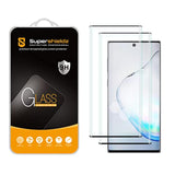 (2 Pack) Designed For Samsung Galaxy Note 10 Tempered Glass Screen Protector, Anti Scratch, Bubble Free (Black)