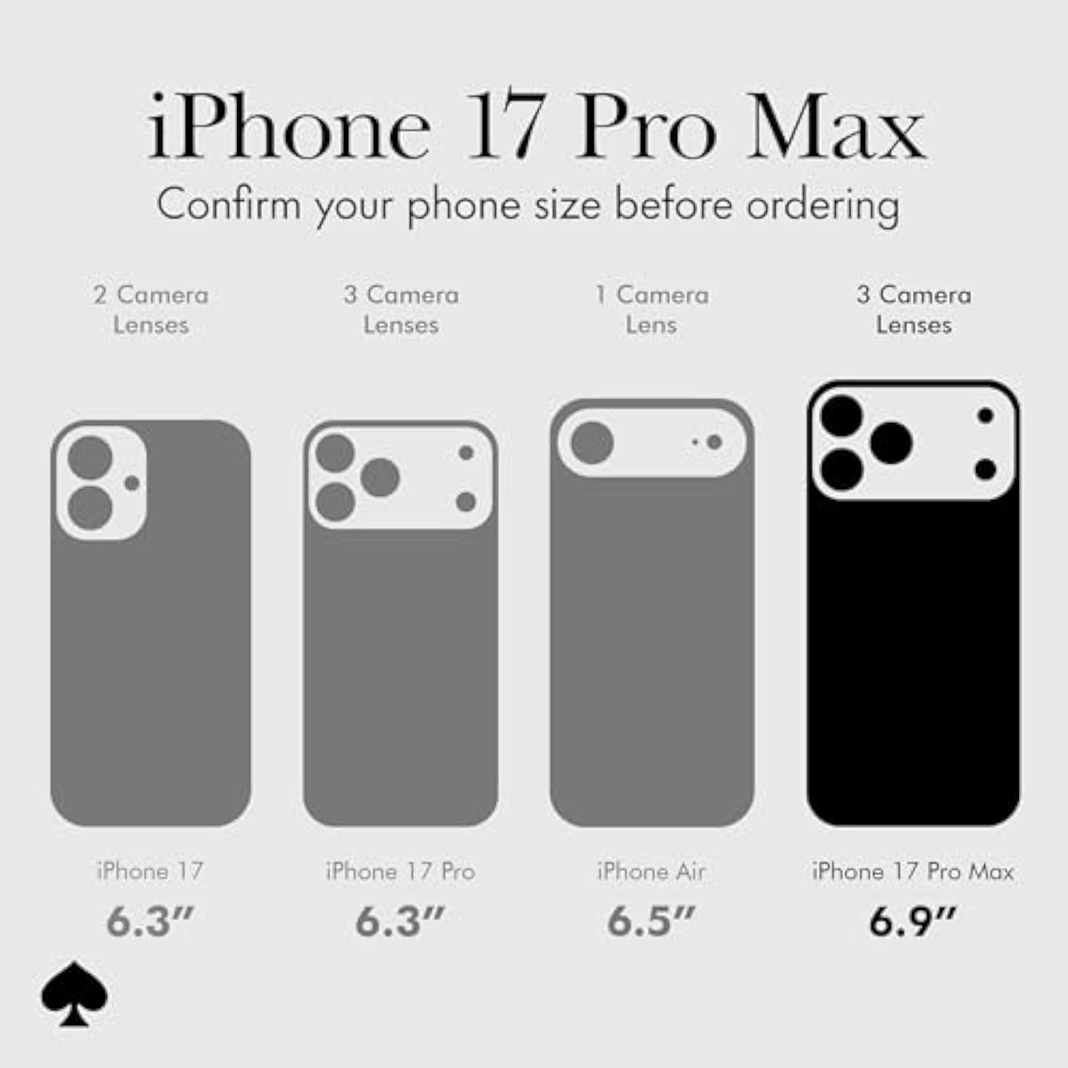 Iphone 17 Pro Max Case With Camera Stand - Compatible With Magsafe - Designer Phone Case - Icon Clear