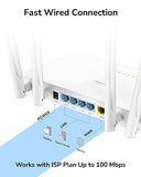 Ac1200 Smart Wifi Router Extender, Access Point, Wisp, 5Ghz Dual Band, 10/100Mbps Lan, 4X5Dbi Antennas, Vpn, Guest Wifi, Ap Mode, Wr1200