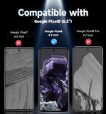 2 Pack for Google Pixel 8 Tempered Glass Screen Protector, Auto Dust-Elimination, Bubble Free, HD Clear, Easy Installation