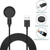 2 Pack for Amazfit Bip 6/Active 2/Active 2 Square Charger, Charging Dock&Cable Compatible with Amazfit Bip 6 Smart Watch Charger Cable