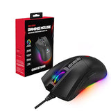 Gaming Mouse With 12,000 Dpi Adjustable, Rgb Backlight, Optical Sensor, 8 Programmable Buttons, Rgb Gaming Mouse With 512Kb Onboard Memory, Wired Gaming Mouse For Windows 7 And Up