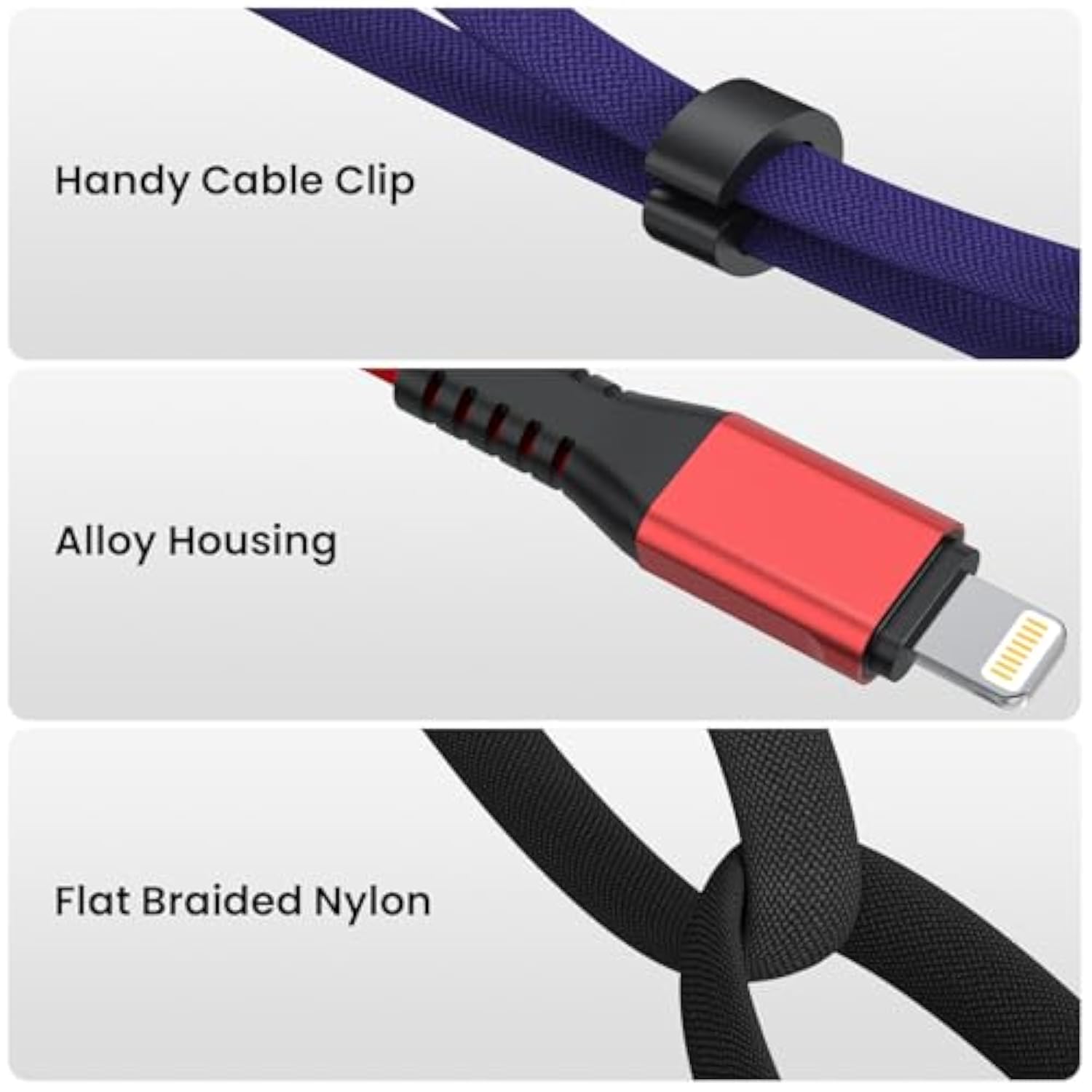 Short Iphone Charger Cord 1Ft, 3Pack – Usb A To Lightning Iphone Cord For Car, Supports Apple Carplay & Data Transfer, Compatible With I Phone 14/13/12/11 Pro Max Xr Xs X 8 7 6 Plus