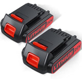 3500Mah Lbxr20 Battery For Black And Decker 20V Battery Replacement 20Volt Max Lithium-Ion Lb20 Lbxr20 Lbxr2020 20V Lithium-Ion Weed Eater Trimmer Cordless Tool Battery 2Pack Just For Black And Decker