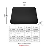 17" Soft Sleeve Laptop Case Blue