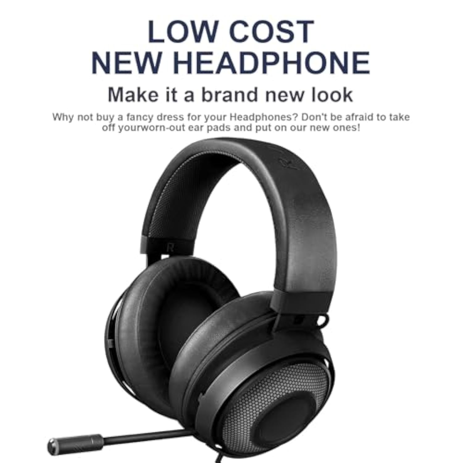 Kraken X Replacement Earpads Compatible With Razer Kraken X/Kraken X Usb Headphones