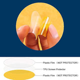 Compatible For Popglory 1.85 Smart Watch Screen Protector, [3 Pack] 3D Full Coverage Screen Protector Film Compatible For Popglory 1.85'' P66 Smart Watch (3 Pack)