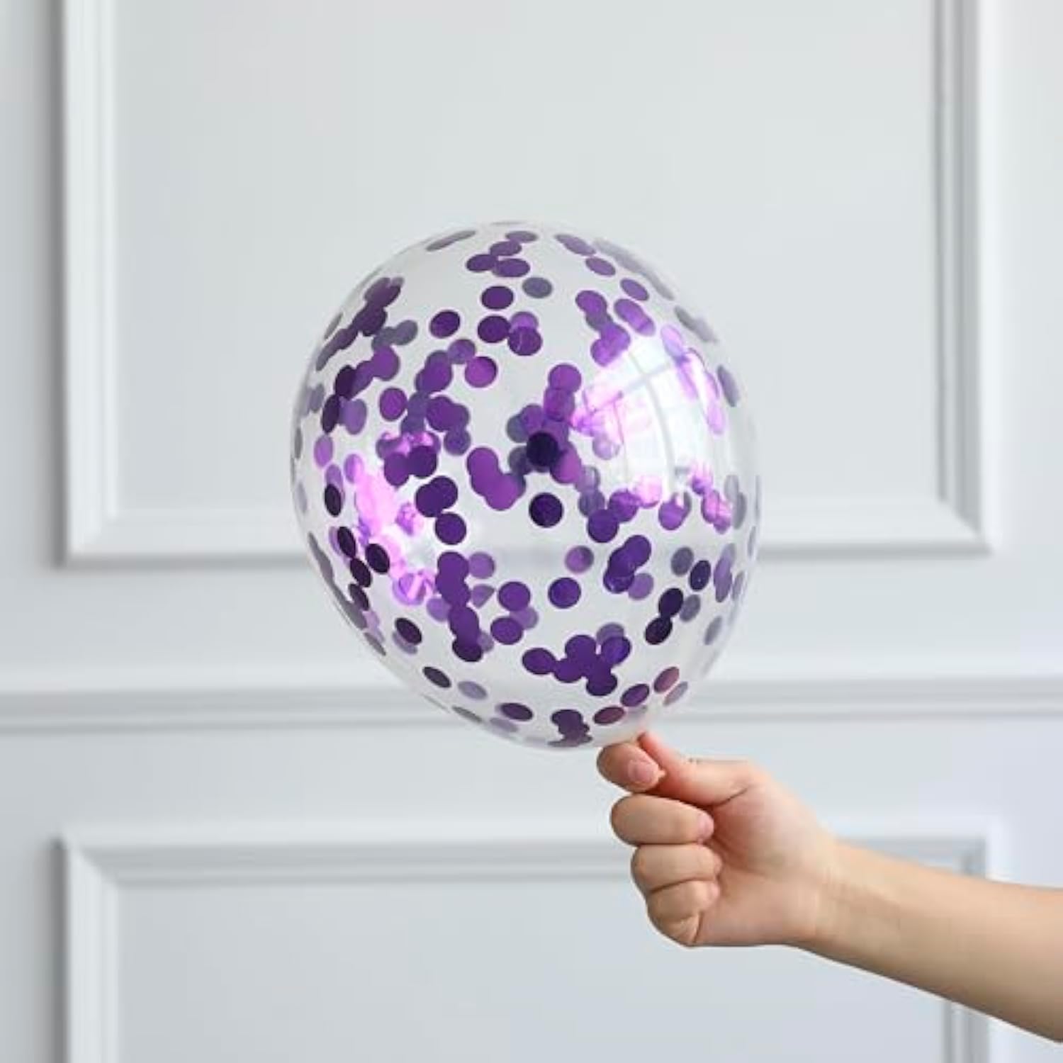 18Pcs Purple Butterfly Balloons And Happy Birthday Banners For Purple Butterfly Birthday Decorations