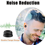 Double Flange Ear Tips for Beats Earbuds, Anti-Slip Universal Replacement Tips for Studio Buds+/Fit Pro/Solo Buds/PowerBeats Pro2, Noise Isolating, 6