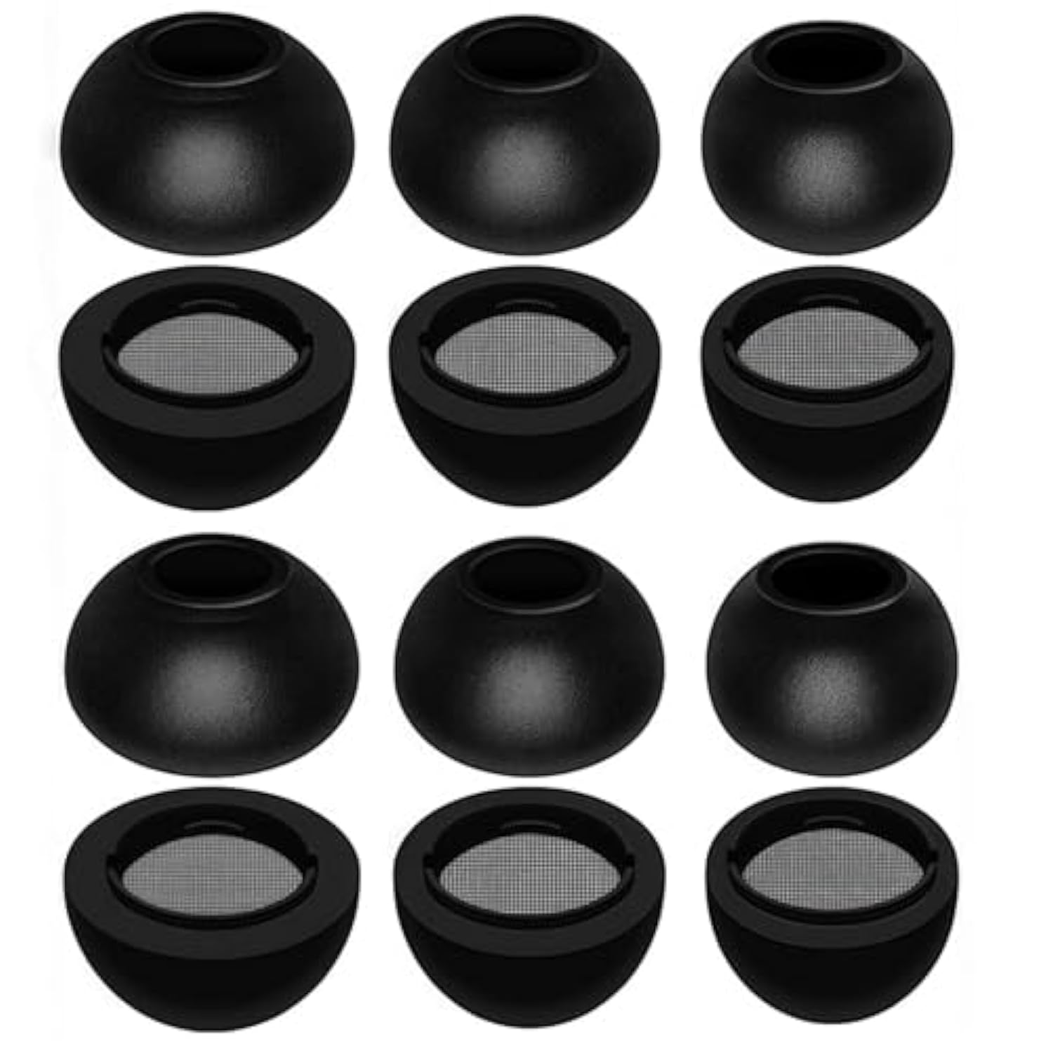 Memory Foam Earbud Tips For Galaxy Buds3 Pro (2024) Ultimate Comfort Noise Canceling Memory Foam Eartips For Samsung Galaxy Buds Pro 3 Ear Tip Fit In Charging Case, In A Box, 6 Pairs