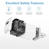 Iphone Charger [2-Pack] Usb Wall Charger Block And 6Ft Usb Fast Charging Cable Compatible With Iphone 14/14 Pro/14 Pro Max/14 Plus/13/12/11/Mini/Xs/Max/Xr/X/8/7/Se