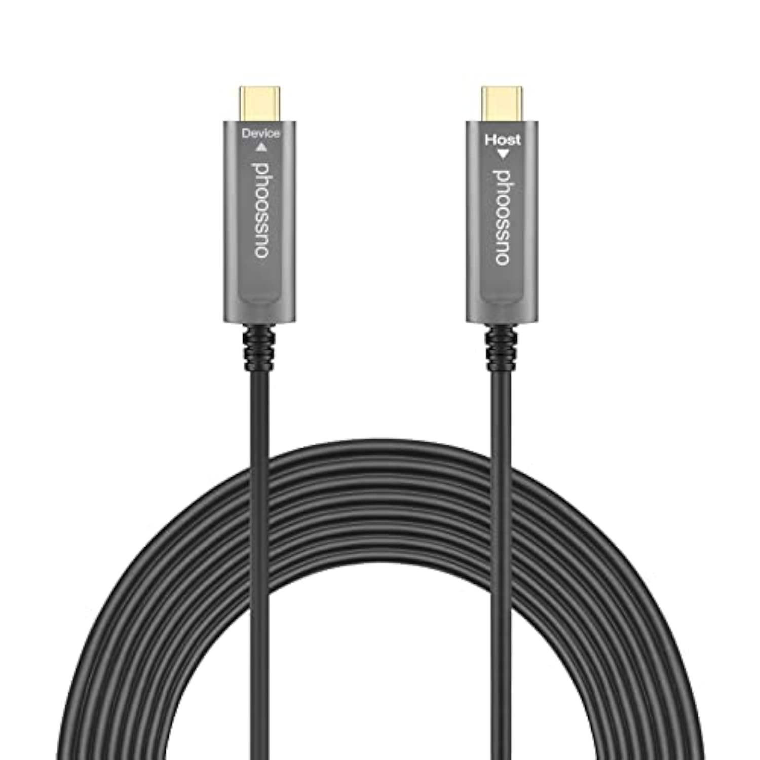 Usb C To C Fiber Optical Cable Usb 3.1 Type C Cable 10Gbps 50Ft Compatible Wit