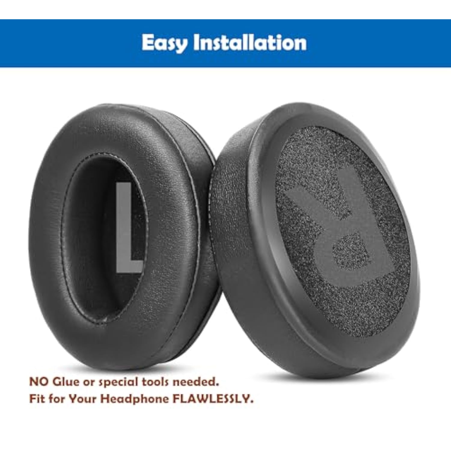 Professional Earpads Cushion Replacement Compatible With Avantree Audition, Audition Pro Ht5009, Ht4189, Ht3189, Dg59, As9Pa, As9Pa Headphones Ear Pads With Skin-Friendly Leather