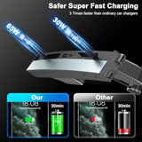 65W Usb Hub For Tesla Model 3 Highland/Model Y Juniper 2024 2025 Waterproof - 4Ports Fast Charger Tesla Accessories For Tesla Phone Charger 2 Type-C Fast Charging Cables