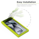 PureGear HD Clear Tempered Glass Screen Protector for Samsung Galaxy S24 Ultra (2024) - Case Friendly, Scratch Resistant with Anti-Fingerprint Coating, Anti-Scratch Protective Glass with