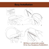 Sennheiser Pc8.2/Pc5.2/Pc3.2 Chat Headset Earpads Replacement Black Fabric, Memory Foam Breathable Ear Pads